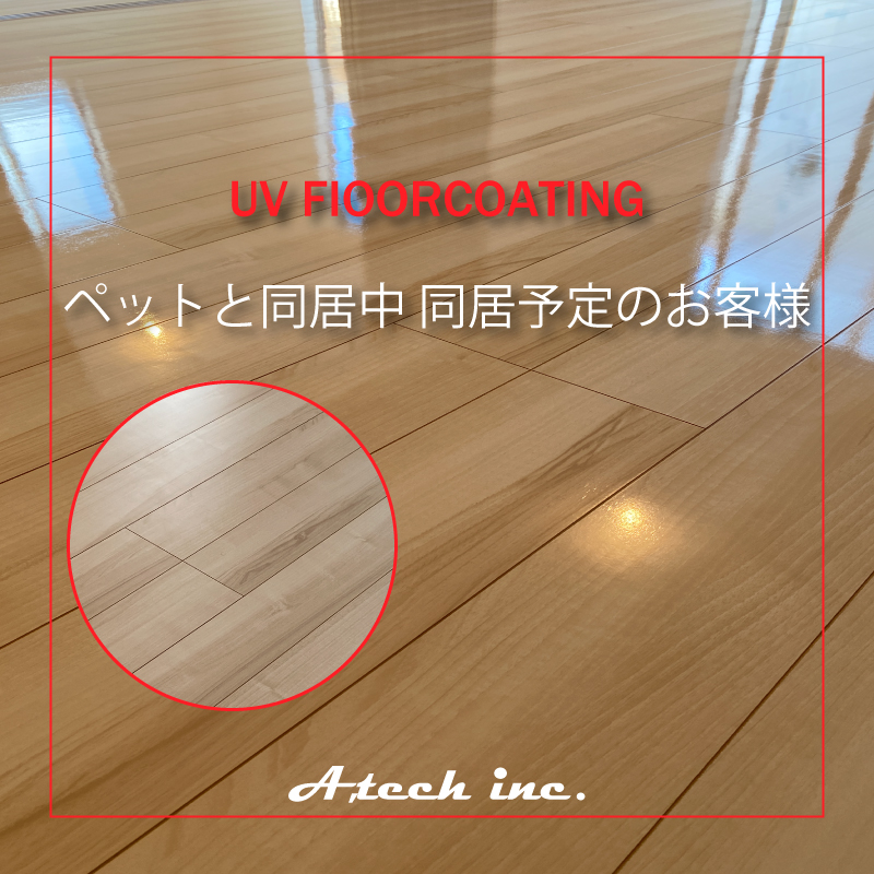 ペットと快適に過ごすためのコーティング